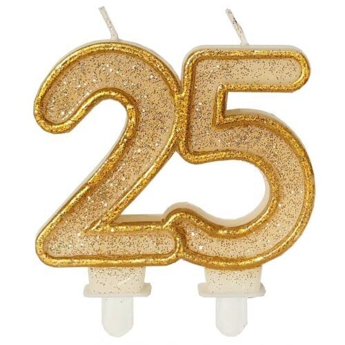 Świeczka urodzinowa "25"