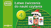 Łatwe ćwiczenia do nauki czytania. Część 4