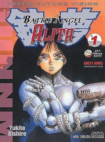 Battle Angel Alita - 1 - Zardzewiały Anioł
