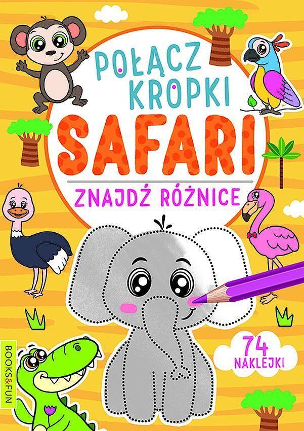Safarii. Połącz kropki, znajdź różnicę