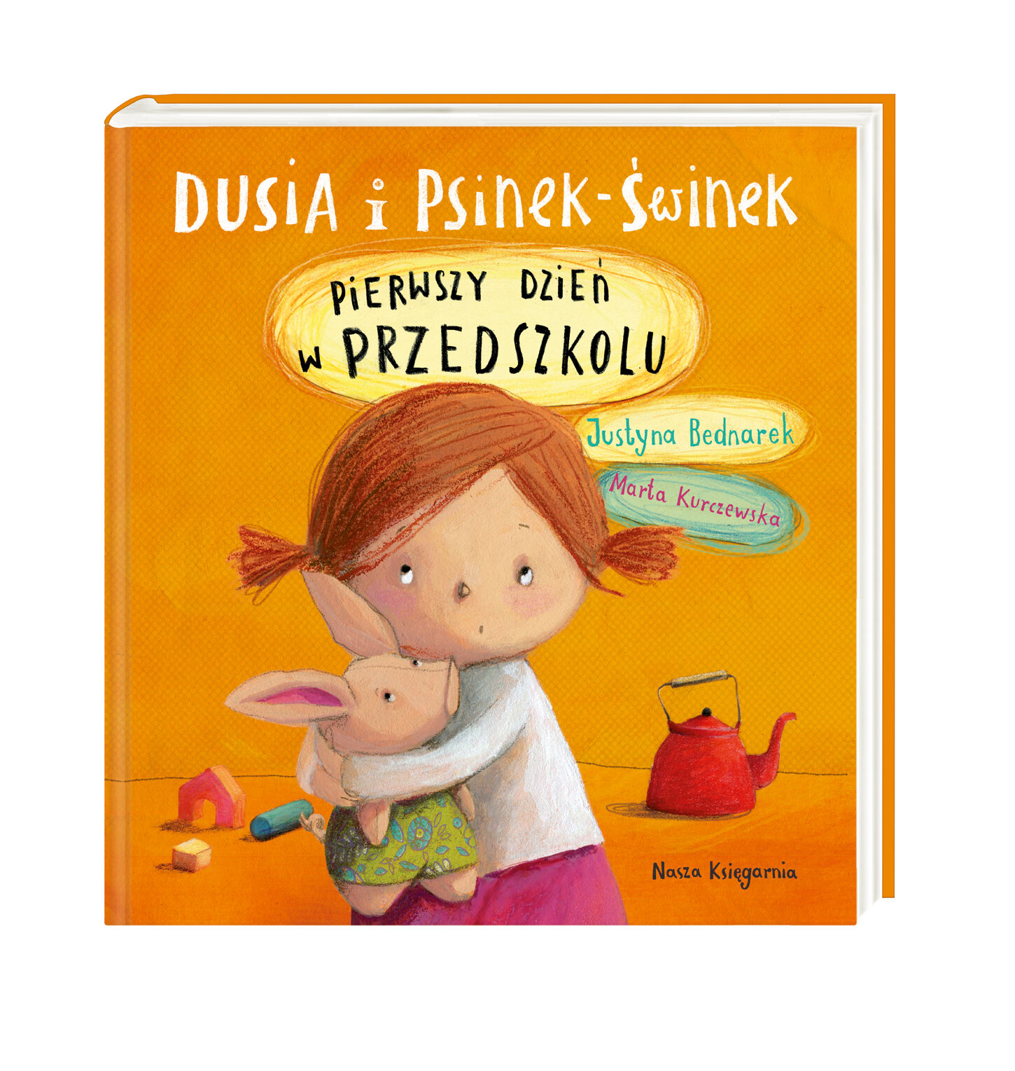 Pierwszy dzień w przedszkolu dusia i psinek świnek