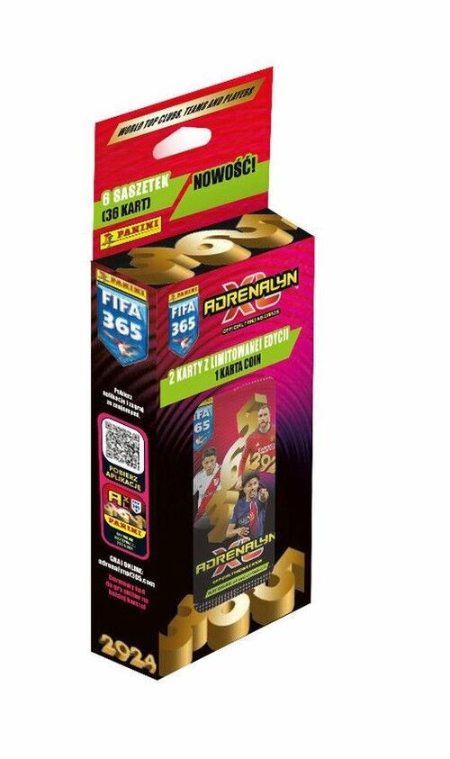 Panini FIFA 365 Adrenalyn XL 2024 Blister z okienkiem