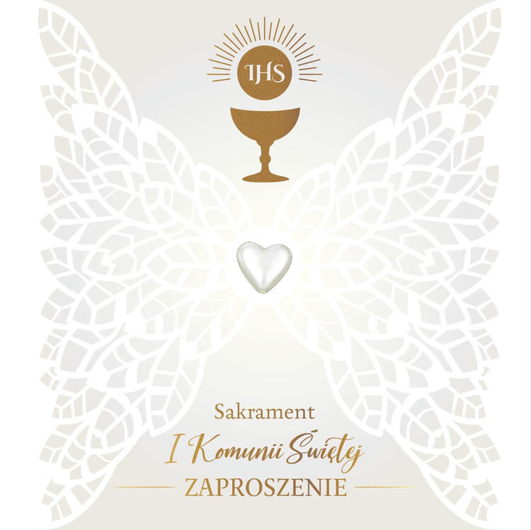 Zaproszenie Komunia 5szt. ZP-053