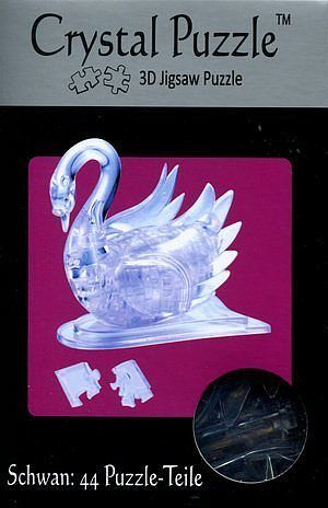 Crystal Puzzle - Łabędź 3D