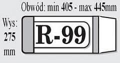 Okładka iks r-99 (50 sztuk w paczce)