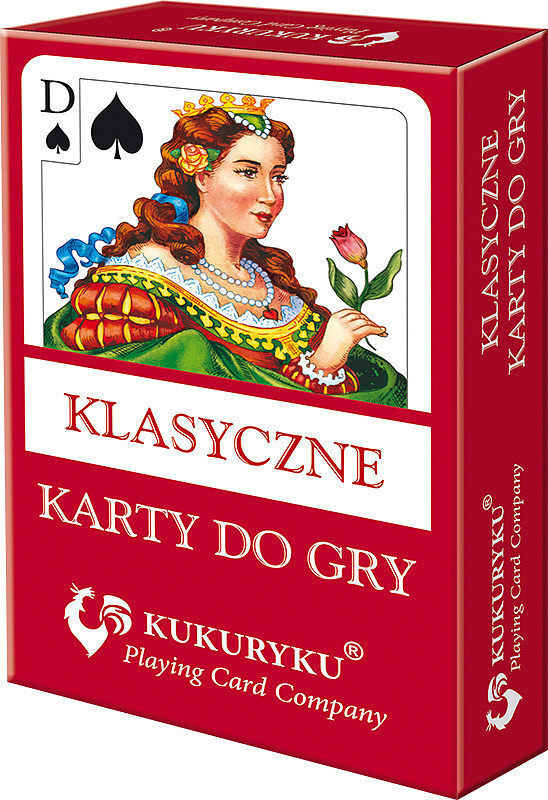 Klasyczne karty do gry Kukuryku 54