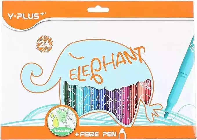 Flamastry elephant 24 kolory y-plus