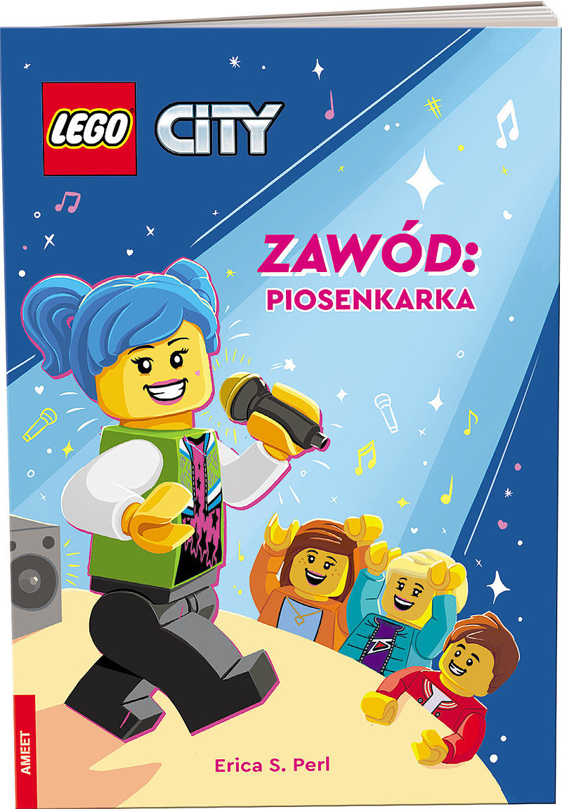 Lego city zawód piosenkarka rbs-6001