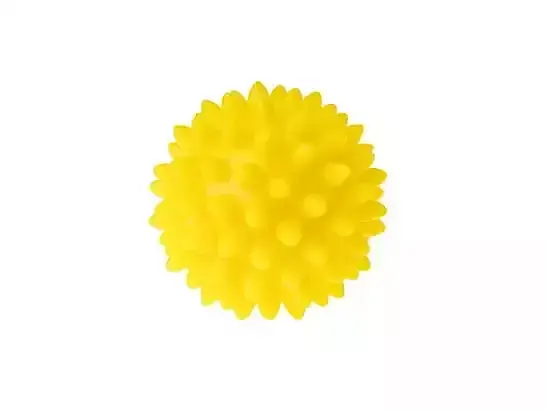 Piłka rehabilitacyjna 5,4 cm żółta