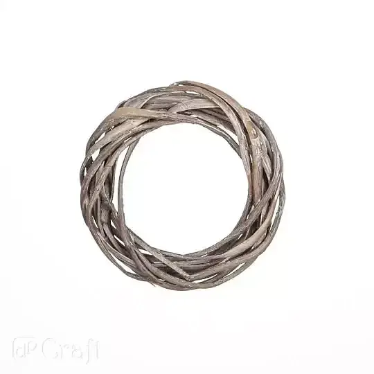 Wianek wiklinowy szary 15 cm