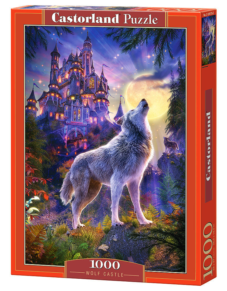 Puzzle 1000 zamek wilka c-104178-2