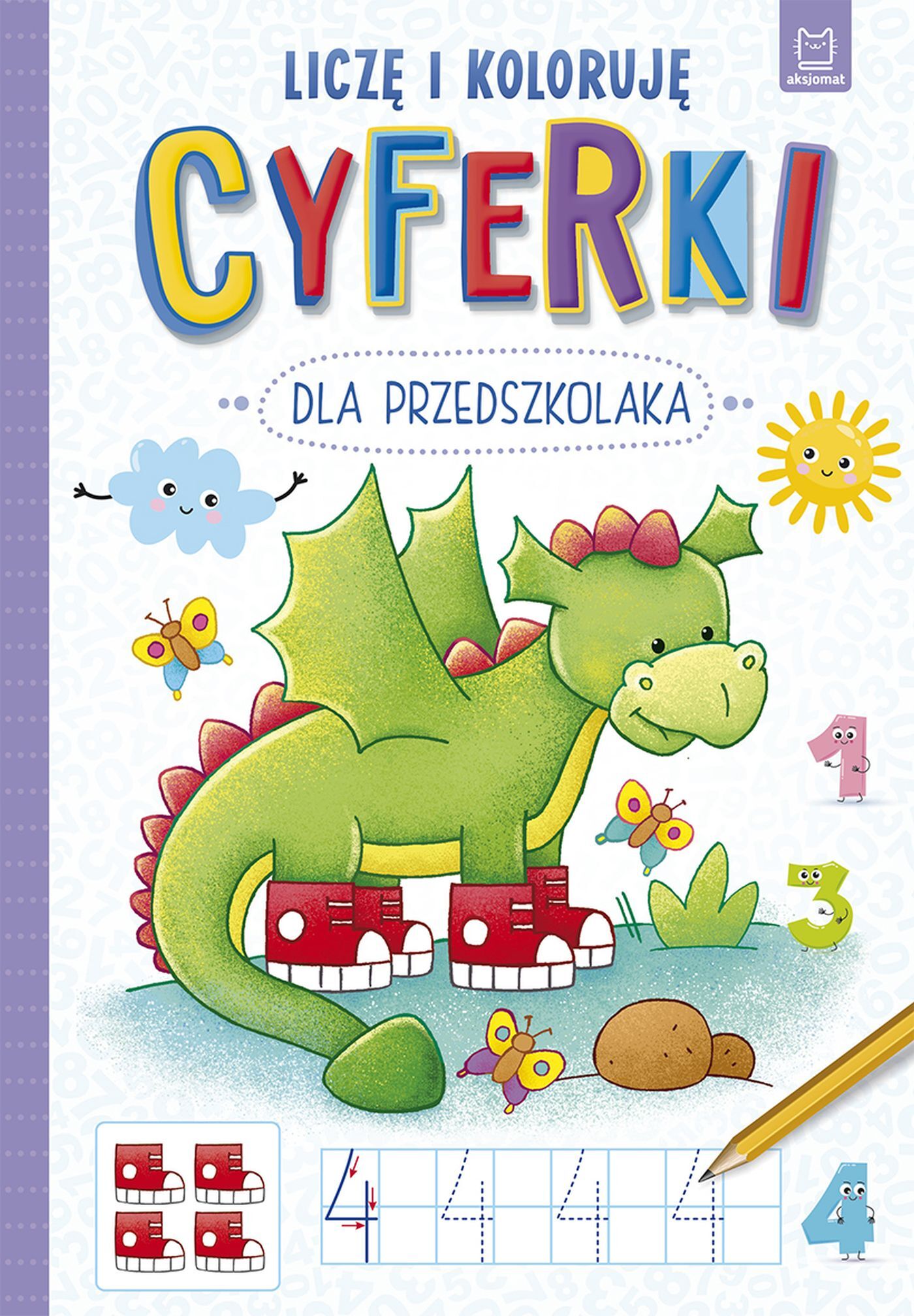 Cyferki dla przedszkolaka. Liczę i koloruję