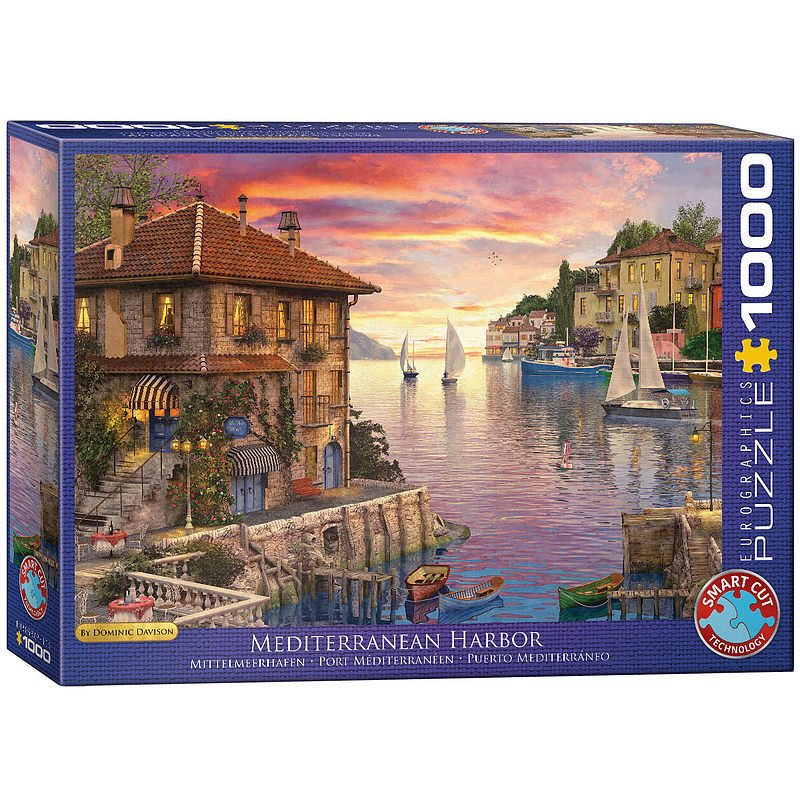Puzzle 1000 port morza śródziemnego 6000-0962