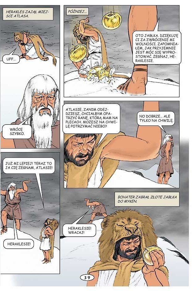 Mity w komiksie - 1 - Mity greckie w komiksie