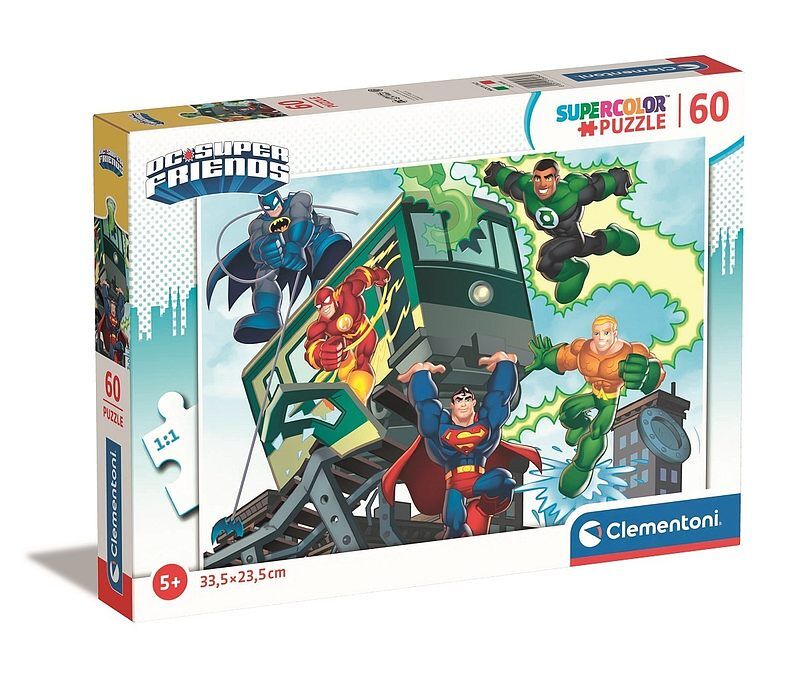 Puzzle 60 super kolor dc super friends 26066