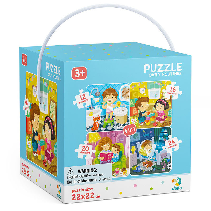 Puzzle 4w1 mój dzień dop300130