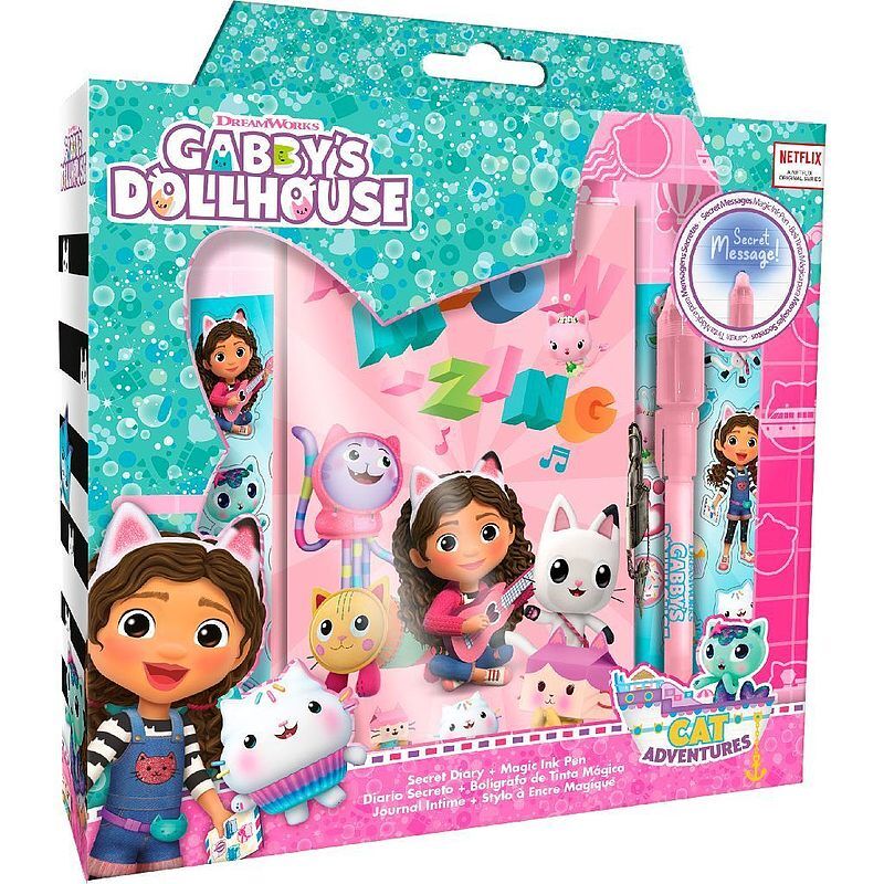 Pamiętnik z magicznym długopisem gaabby's dollhouse