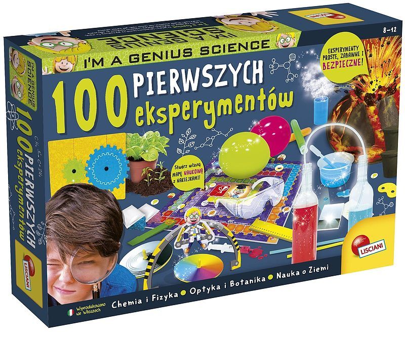 I'M Genius science Wielkie Laboratorium 100 pierwszych eksperymentów