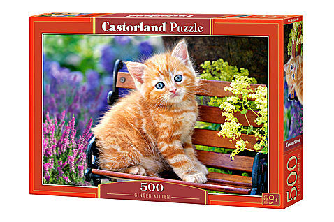 Puzzle Ginger Kitten 500