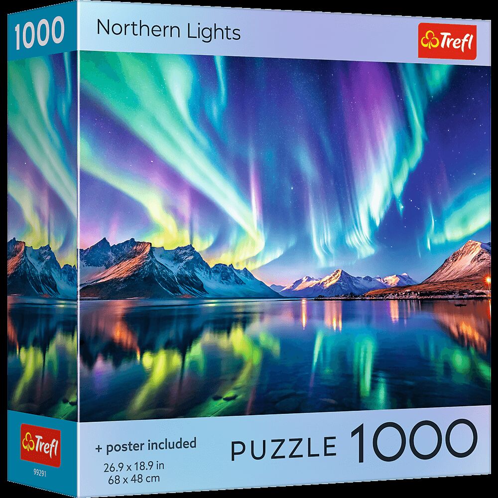 Puzzle 1000 USA Collection: Northern Lights