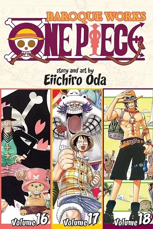 One Piece Baroque Works. Volume 16-17-18