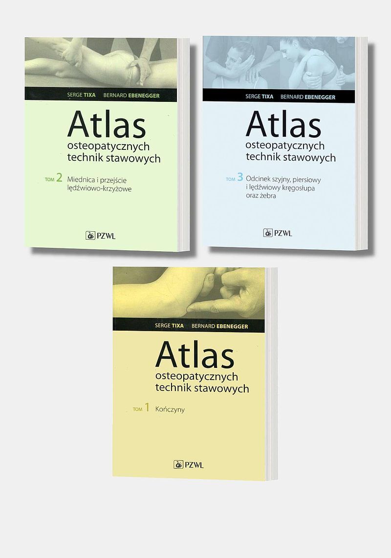 Atlas osteopatycznych technik stawowych Tom 1-3