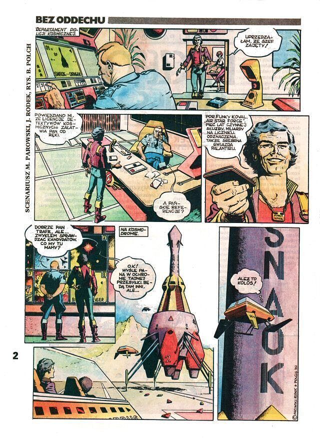 Komiks-Fantastyka - 1 - (1/1987) Funky Koval: Bez oddechu