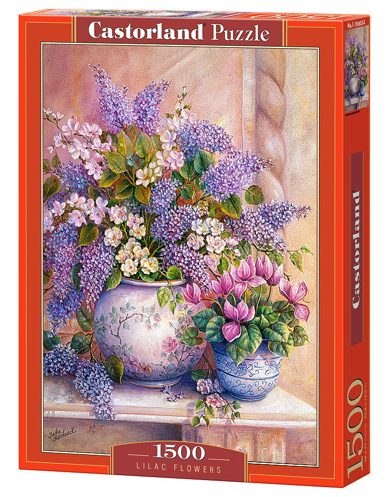Puzzle 1500 Lilac Flowers