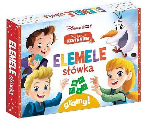 Disney uczy przygoda z czytaniem elemele słówka