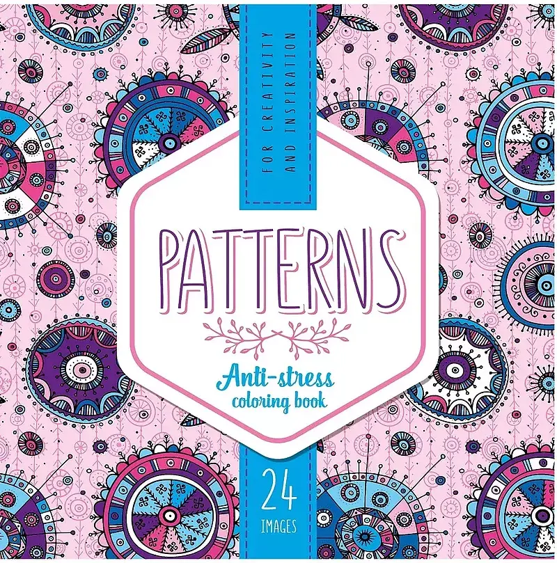 Kolorowanka antystresowa 200x200 12 kartek br patterns