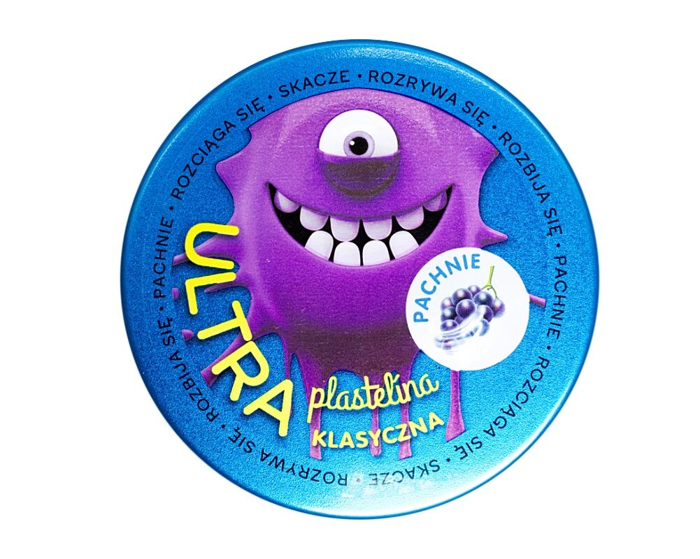 Ultraplastelina pachnąca fioletowa klasyczna+winogronowy zapach EP04328