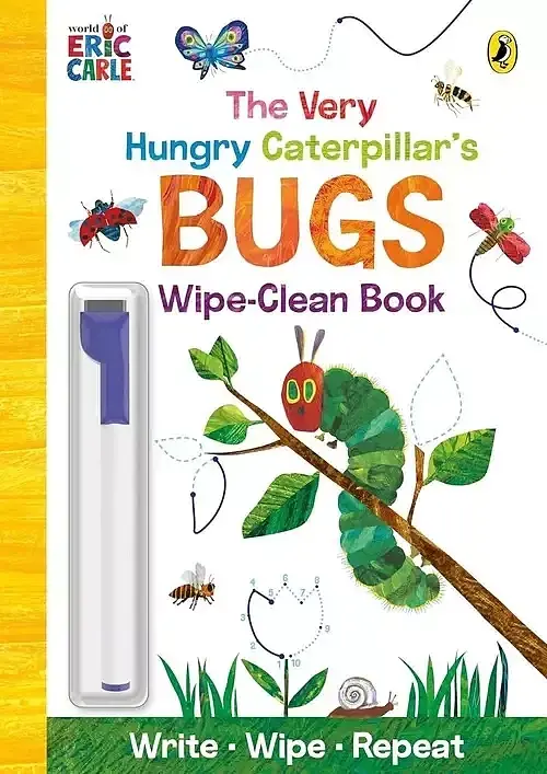 The Very Hungry Caterpillar's Bugs Wipe-Clean Board Book