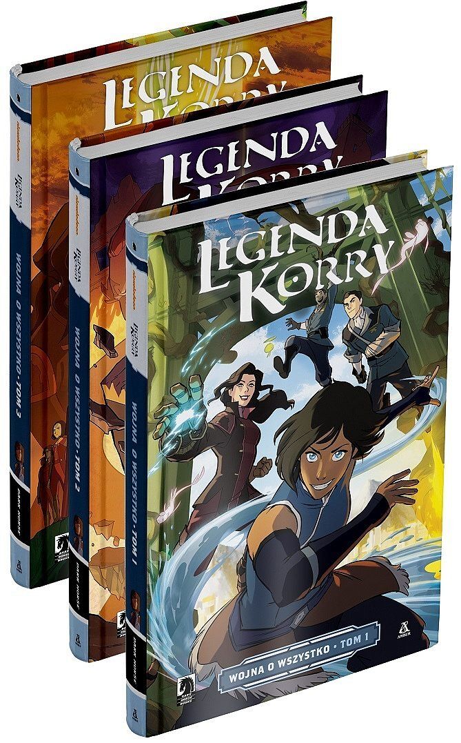 Legenda Korry - Pakiet tomów 1-3 (II wydanie) Wojna o wszystko