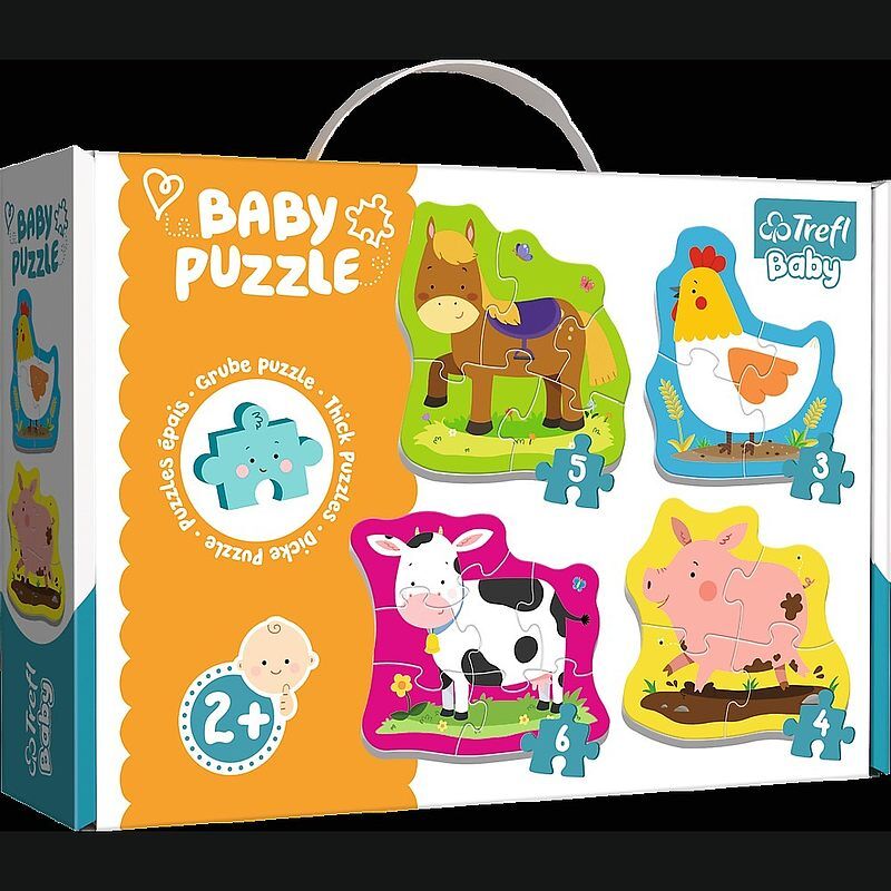 Puzzle baby classic na farmie 36127