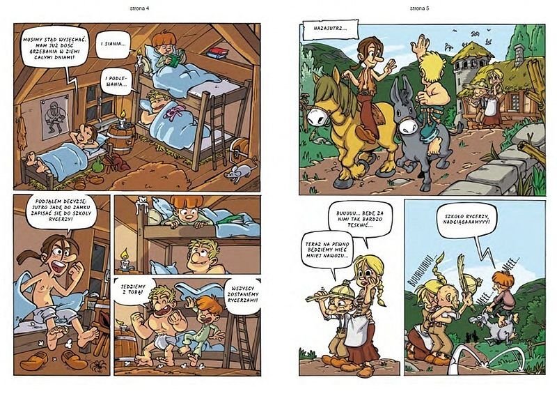 Komiksy paragrafowe - Rycerze #1: Dziennik bohatera