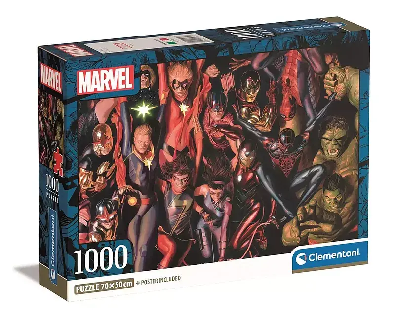 Puzzle 1000 compact marvel the avengers 39857