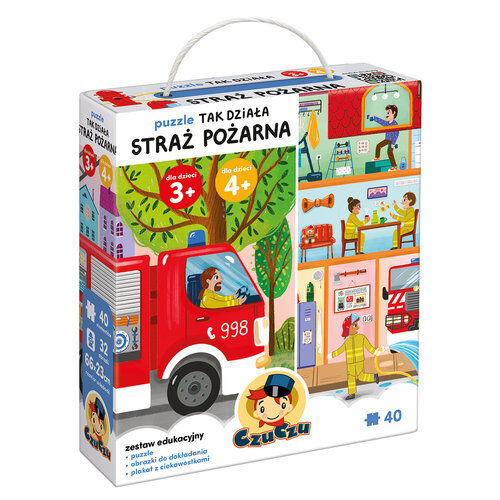 CzuCzu Puzzle 40 Tak działa Straż pożarna