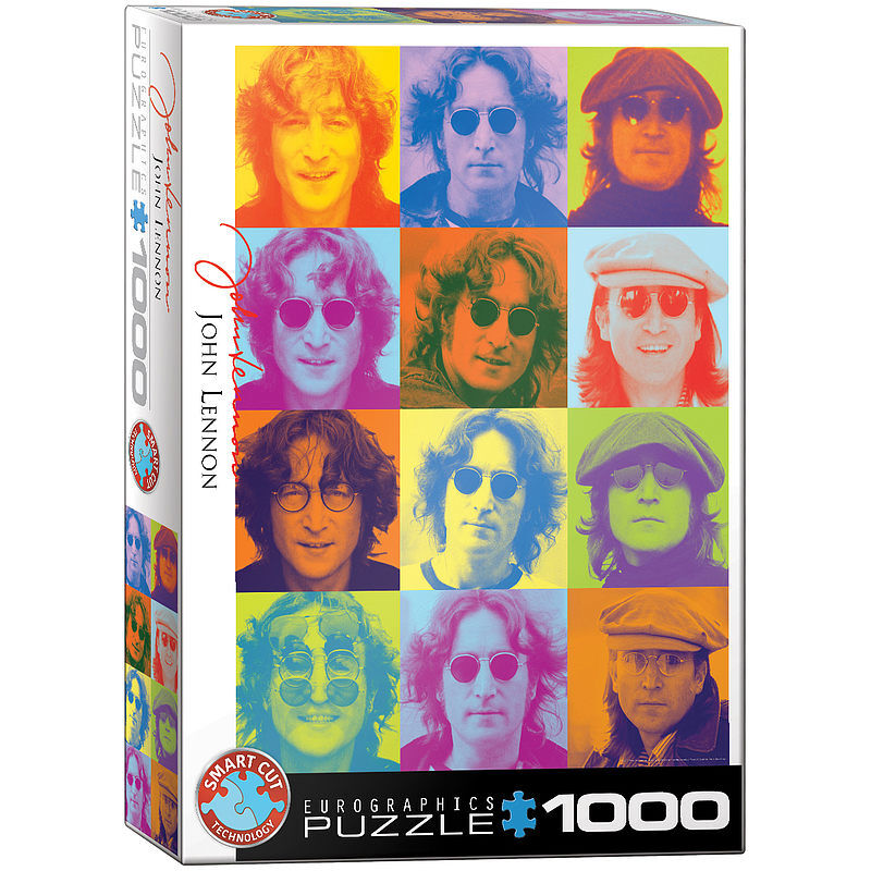 Puzzle 1000 kolorowe porterty john lenon 6000-0807