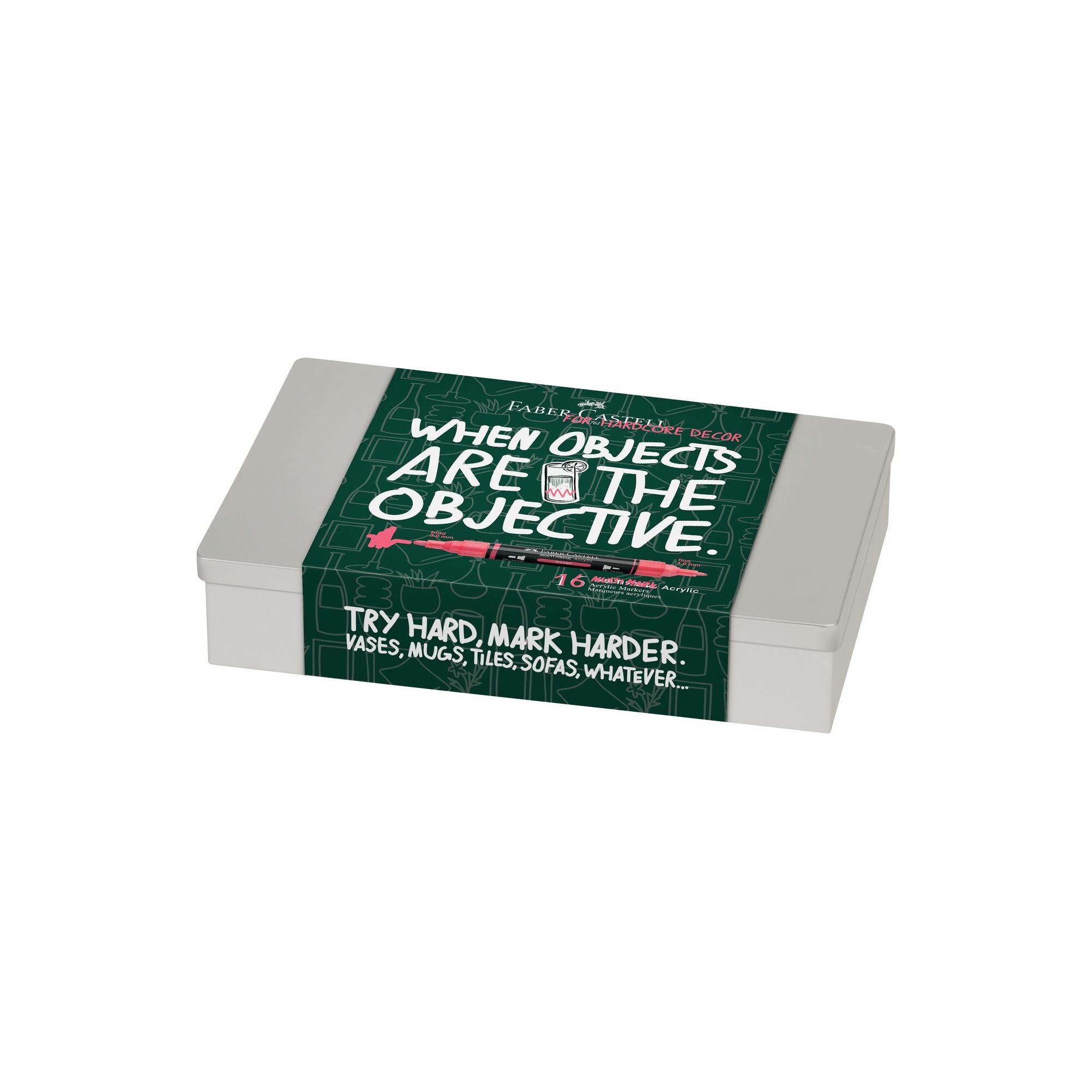 Zestaw Markerów akrylowych Multimark Home Faber-Castell 16 kolorów