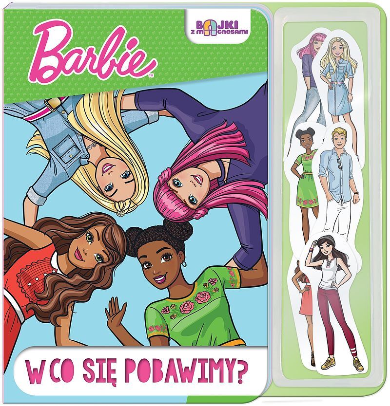 Barbie. Bajki z magnesami. W co się pobawimy?