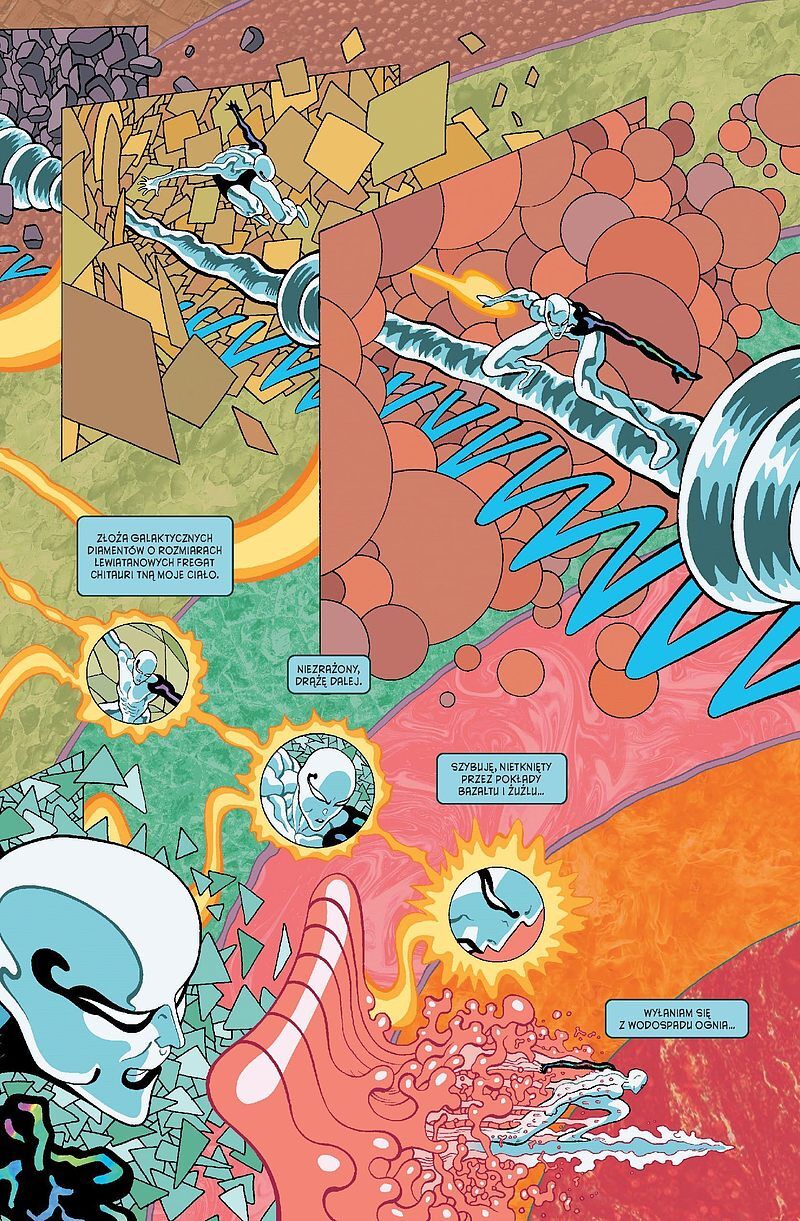 Silver Surfer - Czarny (Marvel Fresh)