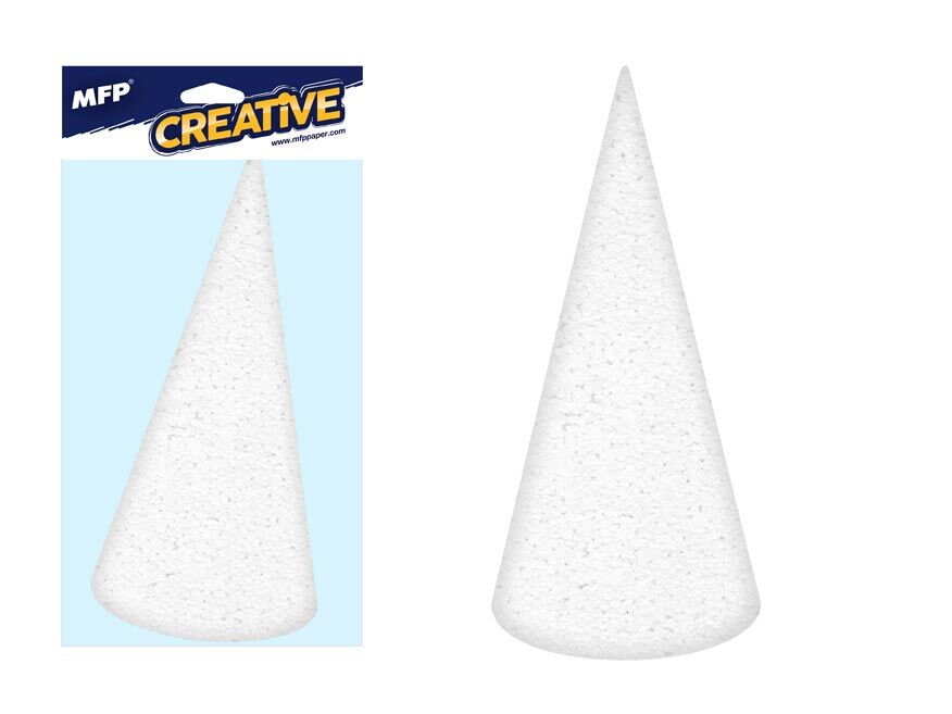 Stożek kreatywny gładki 20cm