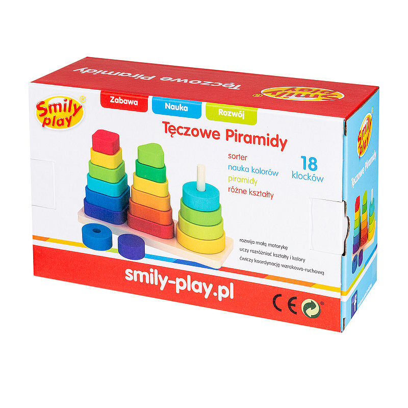 Tęczowe piramidy
