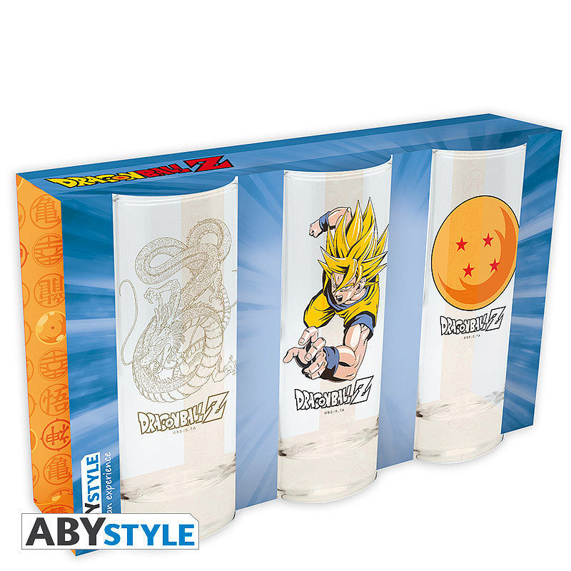 DRAGON BALL - 3 glasses set