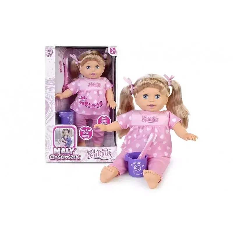 Lalka natalia czyścioszek 33 cm