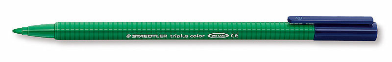 Flamaster triplus 1 mm 1 szt. Zielony staedtler
