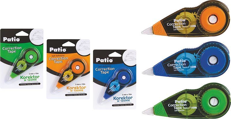 Korektor w taśmie 5mm x 10m blister new 1 sztuka