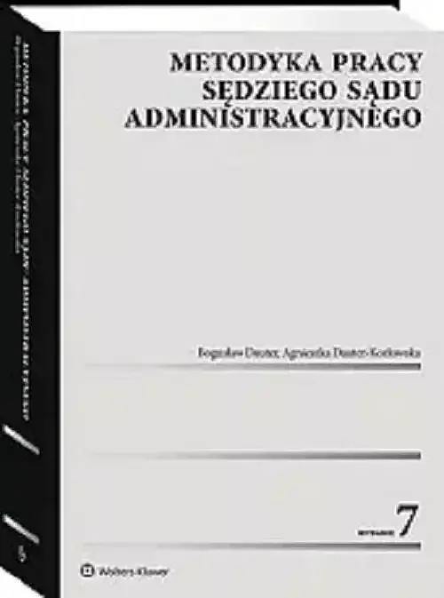 Metodyka pracy sędziego sądu admin w. 7/23