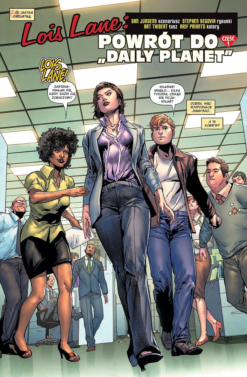 Odrodzenie - Superman - Action Comics - 02 - Powrót do "Daily Planet"