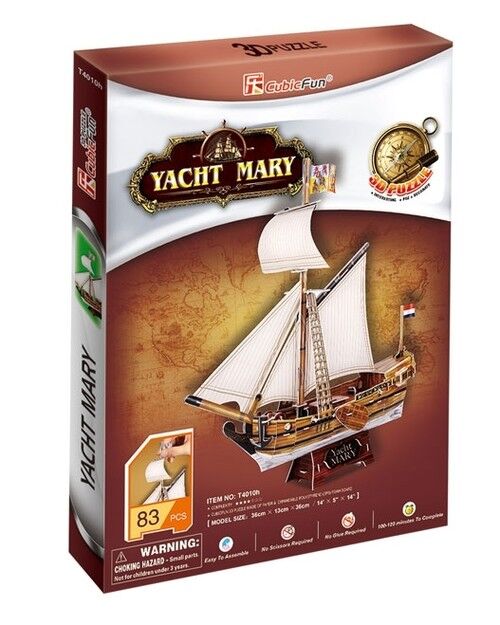 Puzzle 3D Yacht Mary